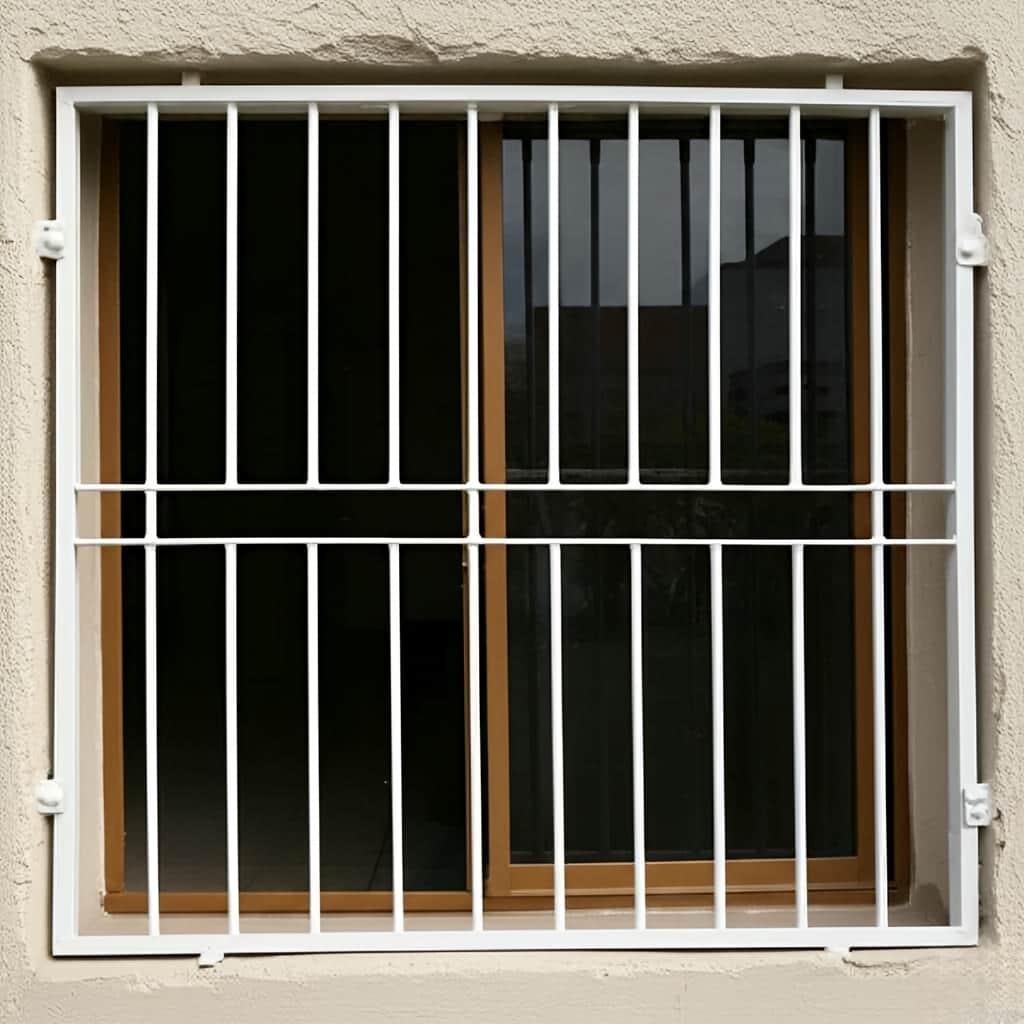حفاظ پنجره با جوشکاری دقیق اتصالات