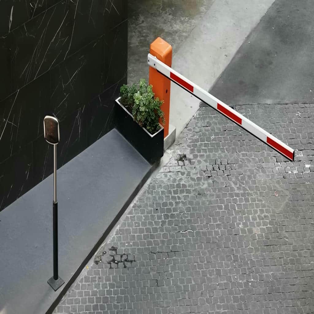 راهبند برقی پارکینگ با ریموت کنترل کاربردی