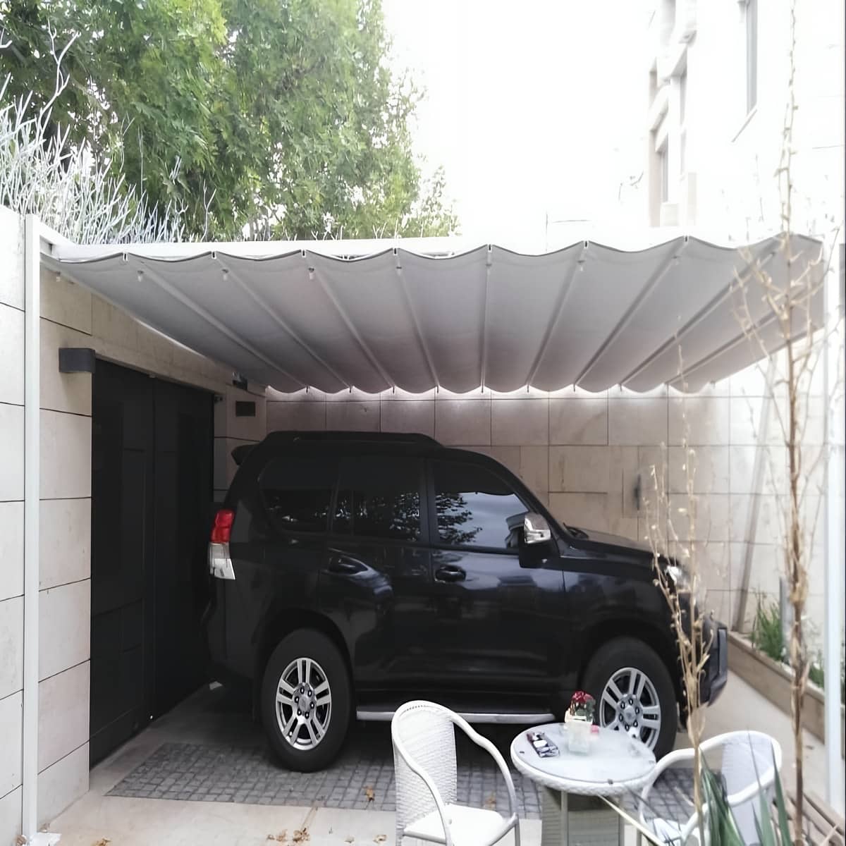 سقف برقی تراس و بالکن