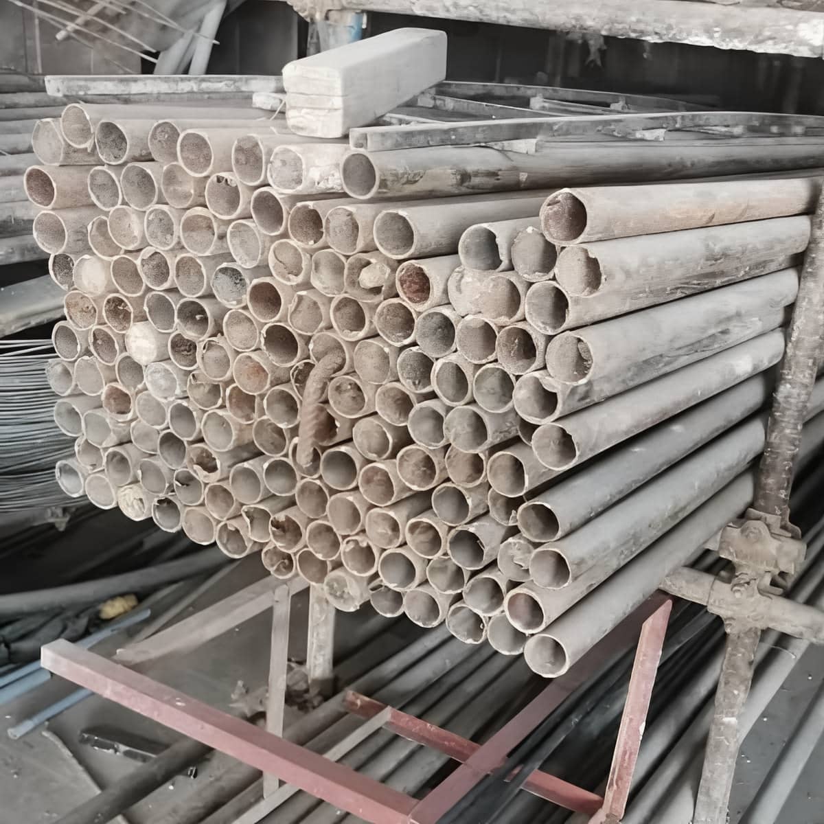 داربست ورزشگاهی برای جایگاه موقت تماشاگر