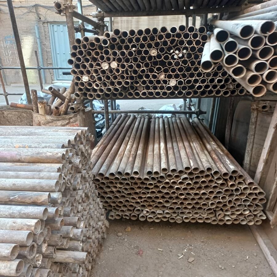 لوله داربست در باغ و نهالستان