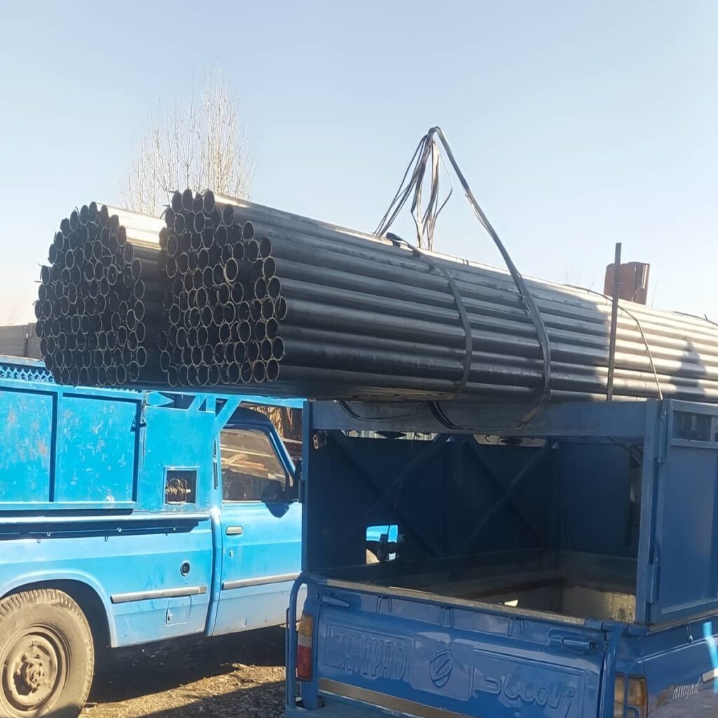 نصب لوله داربست برای اجرای نمای مدرن