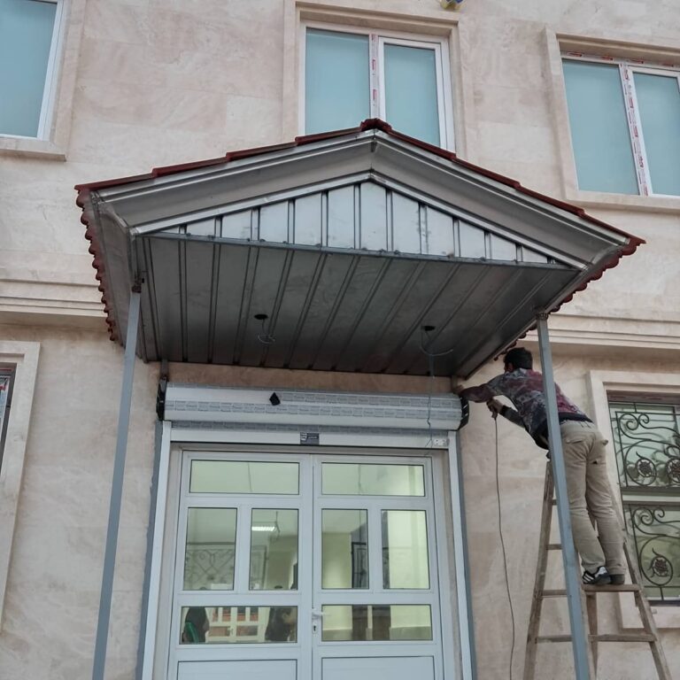 آردواز شیک سردرب حیاط