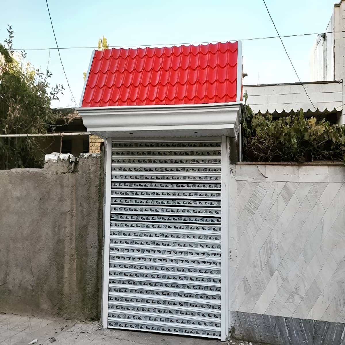 آردواز سفارشی ساختمان با رنگ هماهنگ با نمای اصلی آردواز سفارشی ساختمان با رنگ هماهنگ با نمای اصلی