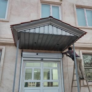 آردواز شیک سردرب حیاط