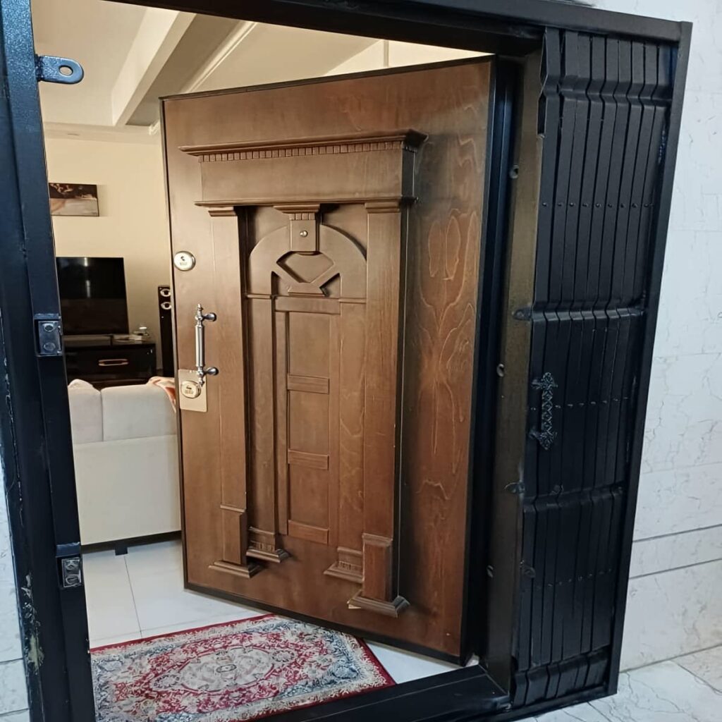 قیمت درب حفاظ فلزی ورودی واحد بر اساس مشخصات سفارش
