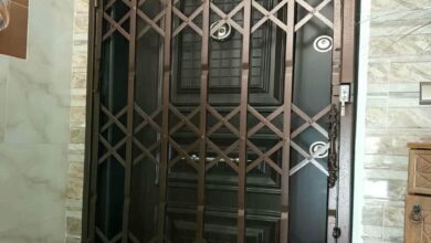 7 طرح حفاظ آکاردئونی کم جا راهرو