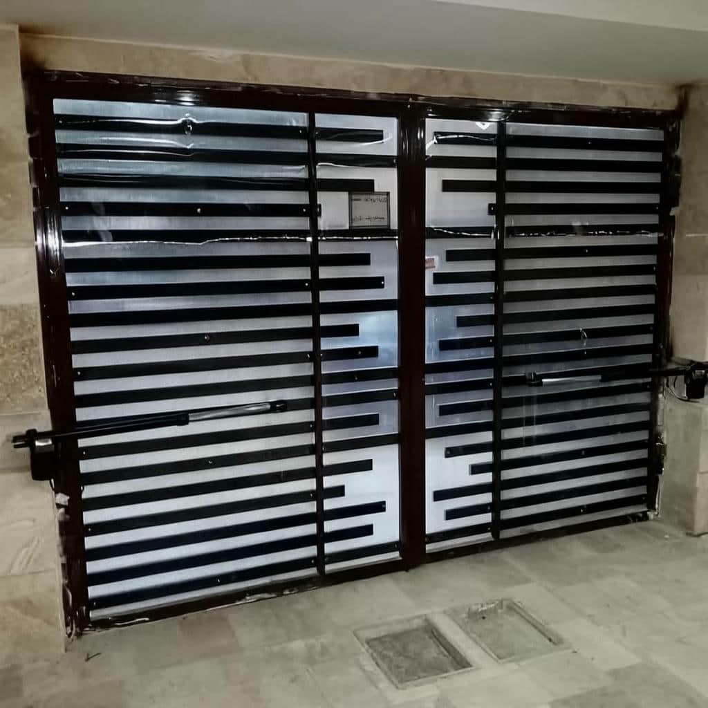 قیمت جک درب حیاط سنگین شاسی دار بر اساس شرایط پروژه