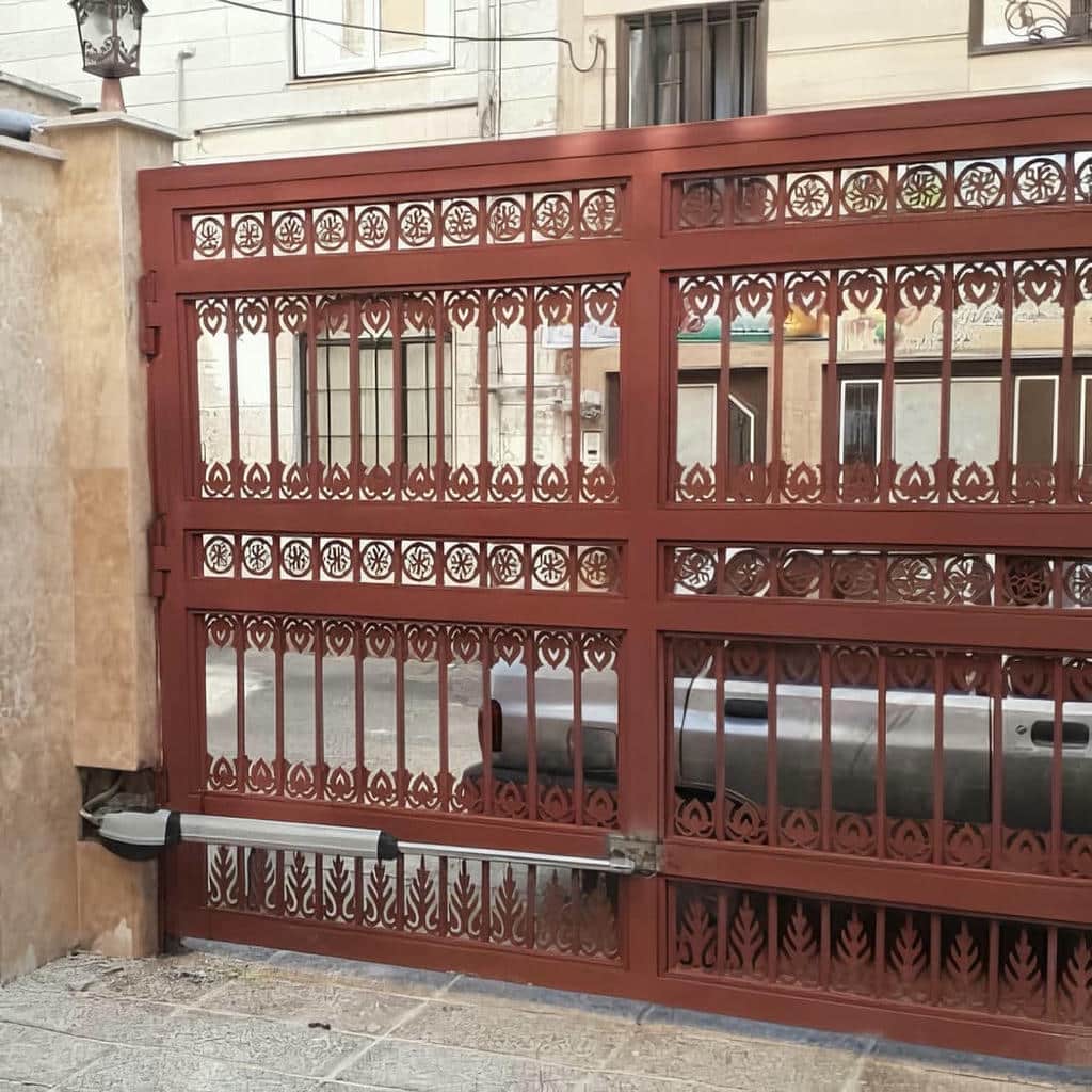 جک درب پارکینگ سنگین کورس بلند برای پروژه لنگه عریض
