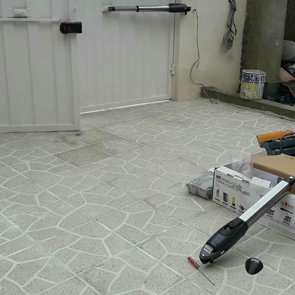 درب اتوماتیک ویلایی دو لنگه مناسب ورودی عریض