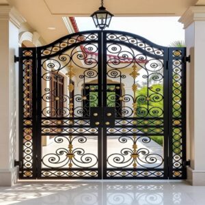 7 مدل درب پارکینگ ساده پروفیلی