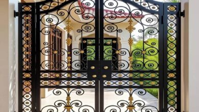 7 مدل درب پارکینگ ساده پروفیلی