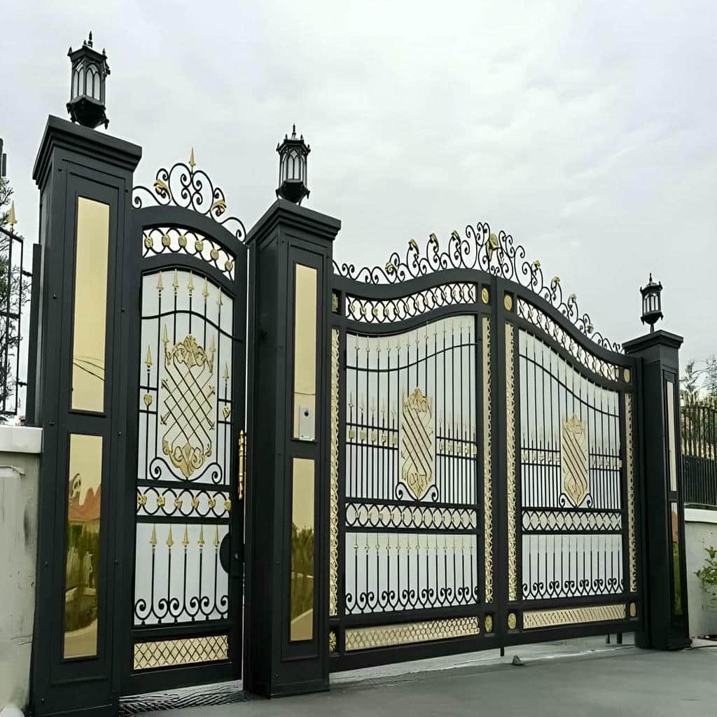 سفارش درب آهنی ساده قاب دار بر اساس ابعاد پروژه