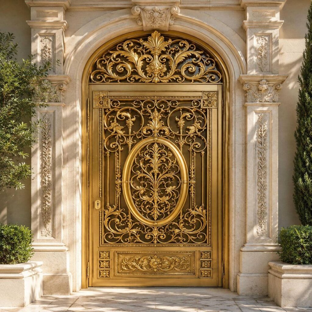 7 مدل درب حیاط کوچک نفررو