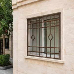 14 مدل حفاظ پنجره شیک قاب دار