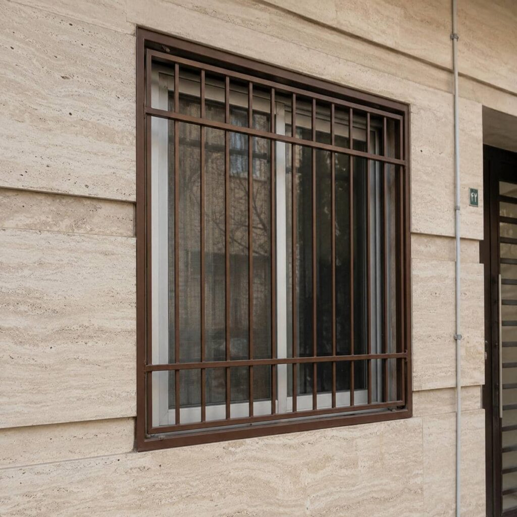 سفارش حفاظ پنجره شیک قاب دار با طرح اختصاصی