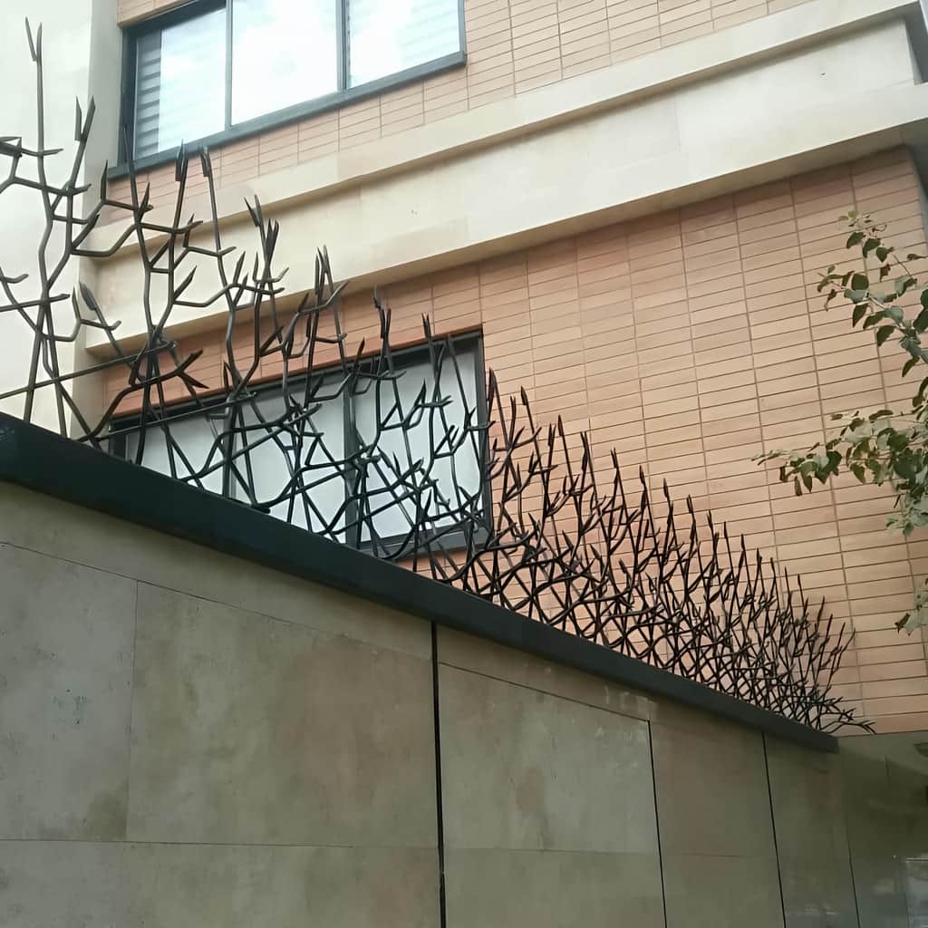 سفارش طرح موج ریز حفاظ آبشاری برای دیوار ورودی