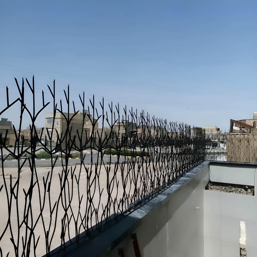 فروش طرح آبشاری حفاظ دیوار بلند ضد سرقت