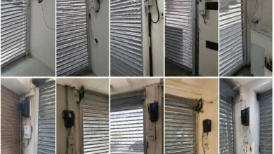 11 طرح درب کرکره ای برقی مغازه