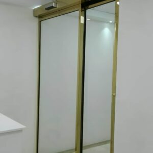 6 مدل درب اتوماتیک شیشه ای فریم لس سکوریت