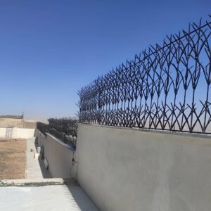 8 طرح حفاظ دیوار شاخ گوزنی میلگرد خمکاری