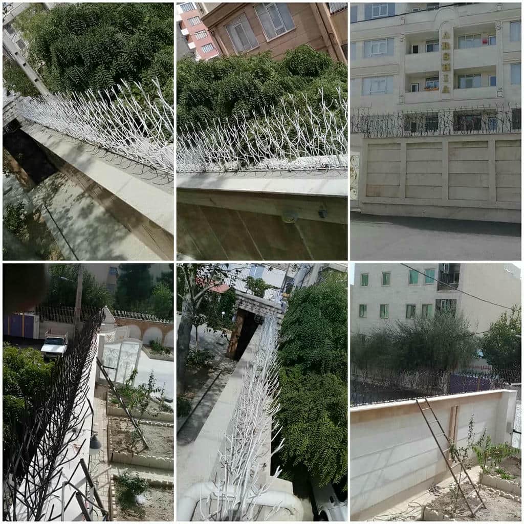 خرید حفاظ دیوار با میلگرد آجدار متناسب با عرض تاج