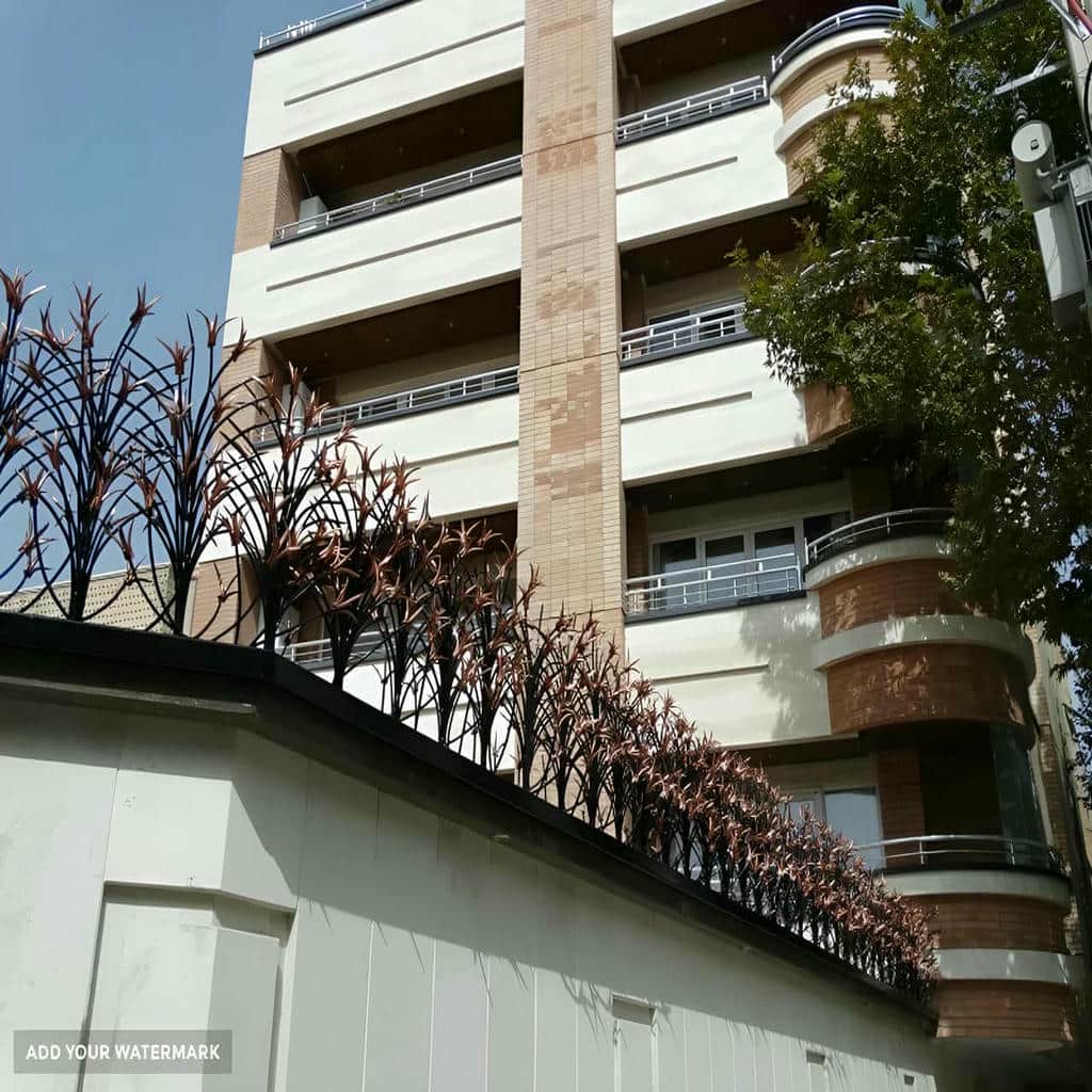 نمونه لیلیوم حفاظ دیوار ویلا نمای سنگی برای ورودی