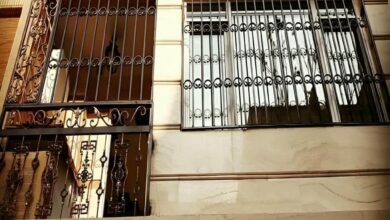 6 نمونه حفاظ پنجره ثابت پیچ و رولپلاک