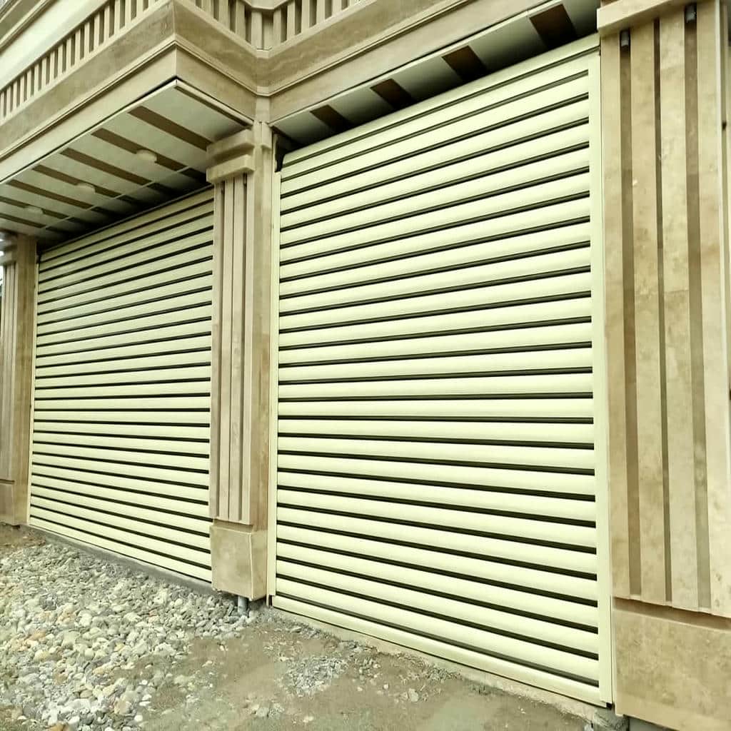 6 مدل کرکره برقی رنگی نمای فروشگاه