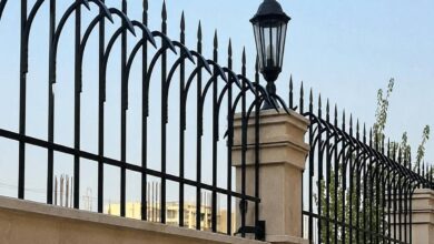 6 مدل حفاظ روی دیوار باغ محوطه
