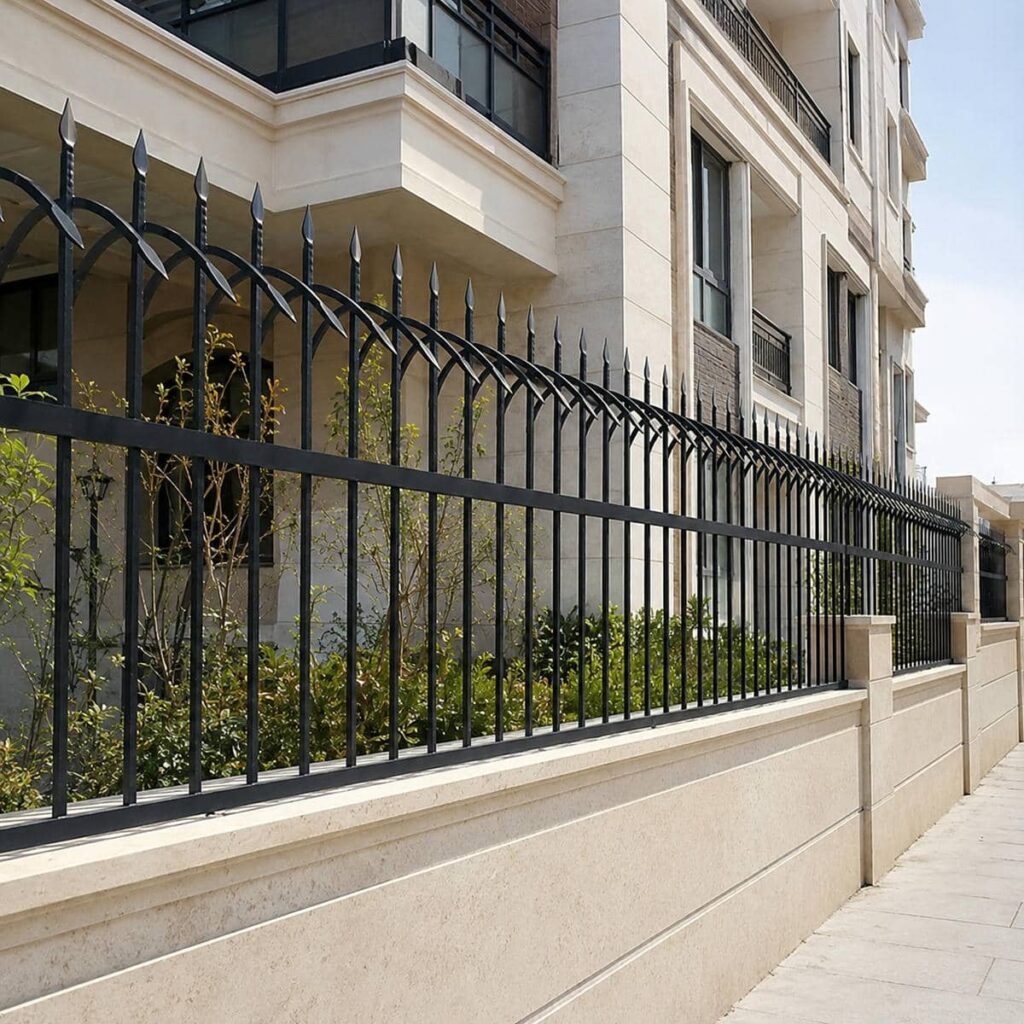 قیمت حفاظ روی دیوار باغ محوطه بر اساس شرایط پروژه