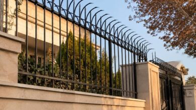 7 مدل حفاظ دیوار کوتاه حیاط