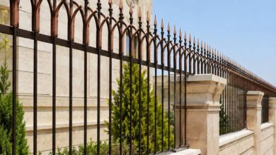 6 مدل حفاظ دیوار سیم خاردار ترکیبی