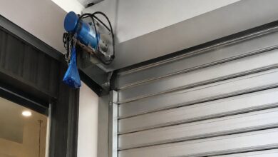 8 نمونه کرکره برقی پارکینگ موتور ساید