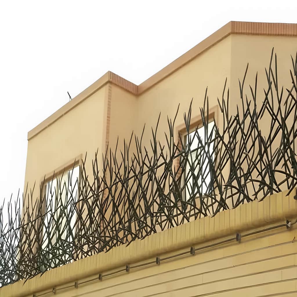 حفاظ دیوار با فرم بوته ای