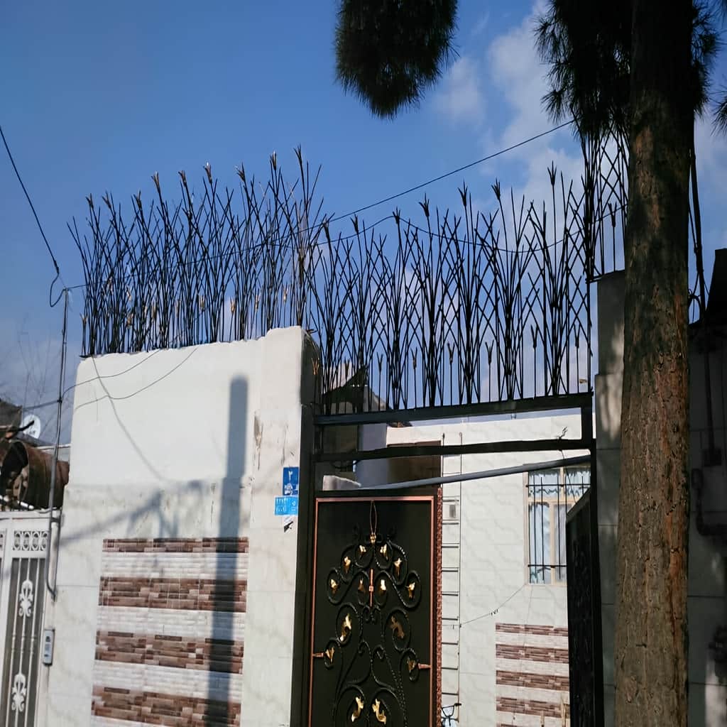 اجرای حفاظ دیوار محوطه