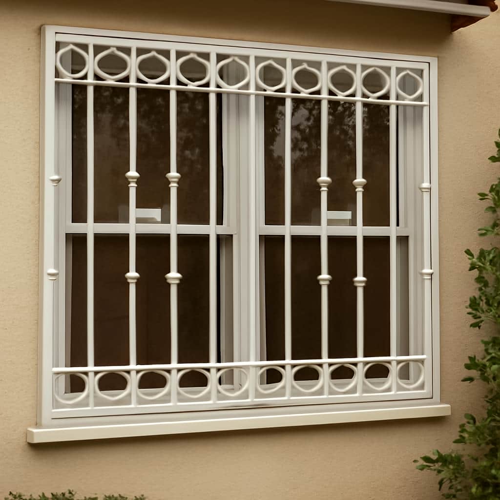 نرده پنجره نمای کلاسیک