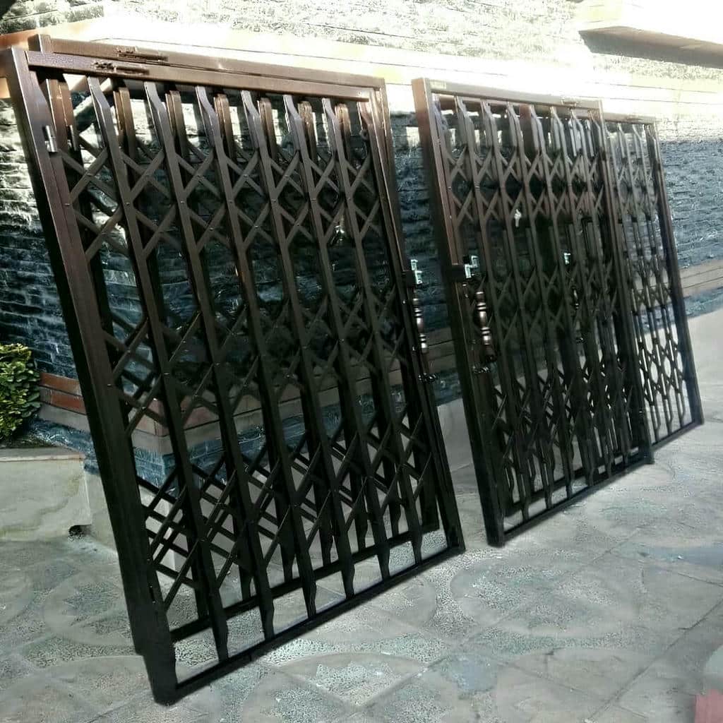 حفاظ آکاردئونی با طرح ضربدری