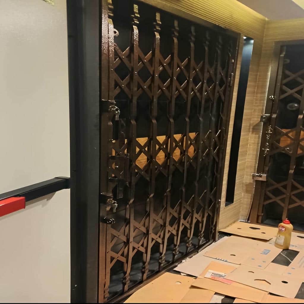 درب آکاردئونی پروژه نوساز