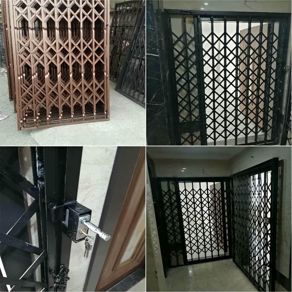 درب آکاردئونی فضای خشک درب آکاردئونی فضای خشک