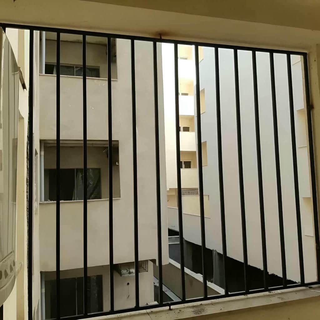گارد پنجره با پوشش مقاوم
