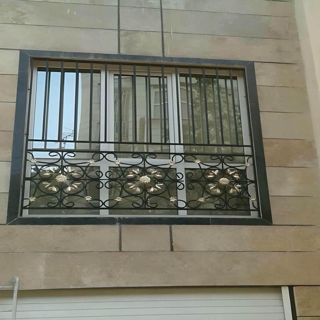 نرده پنجره فلزی سفارشی