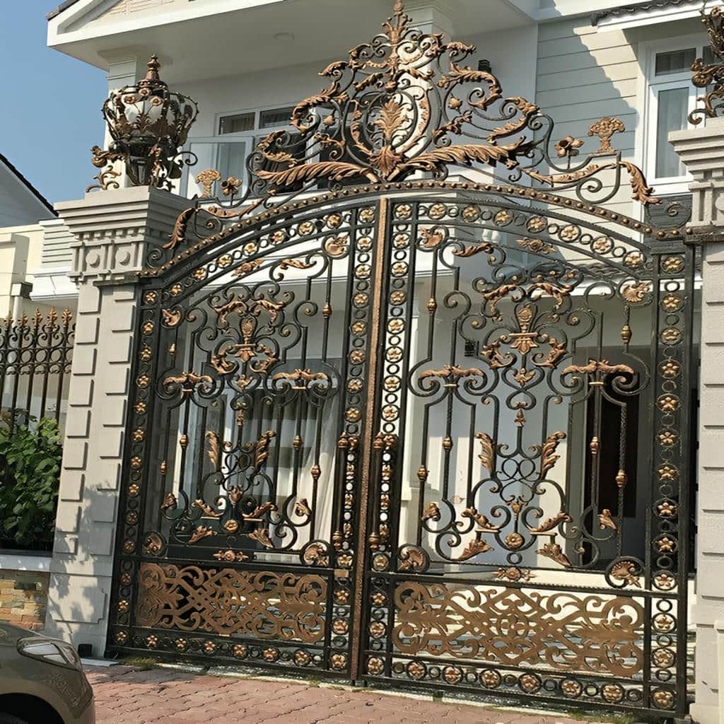 درب آهنی ورودی پارکینگ