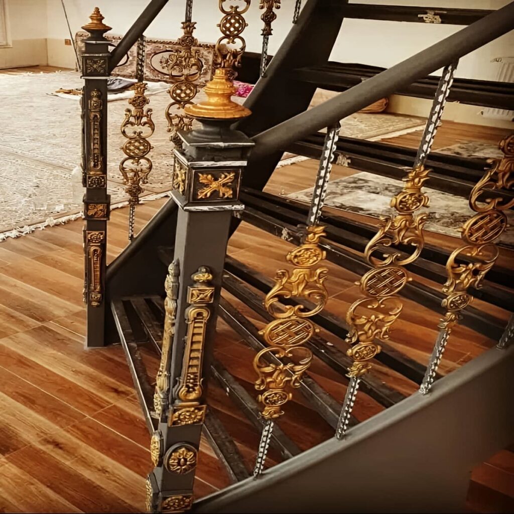 فرفورژه بالکن نمای ساختمان
