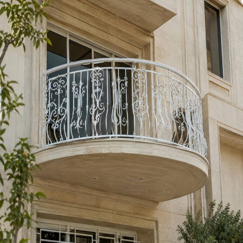 حفاظ راه پله کم عرض حفاظ راه پله کم عرض