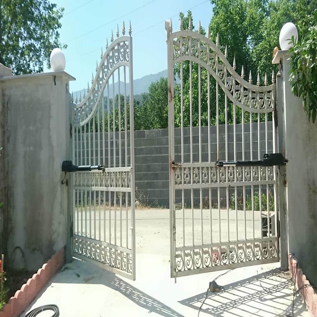 جک درب پارکینگ بازویی دو لنگه در خرم آباد