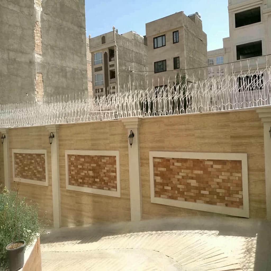 حفاظ دیوار با پوشش رنگی در استان یزد حفاظ دیوار با پوشش رنگی در استان یزد