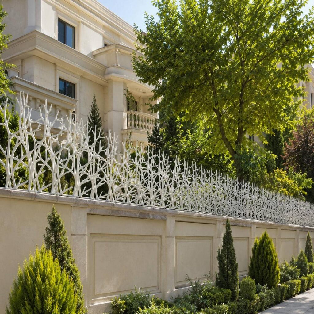 حفاظ دیوار سفارشی برای ویلای ساحلی بوشهر حفاظ دیوار سفارشی برای ویلای ساحلی بوشهر