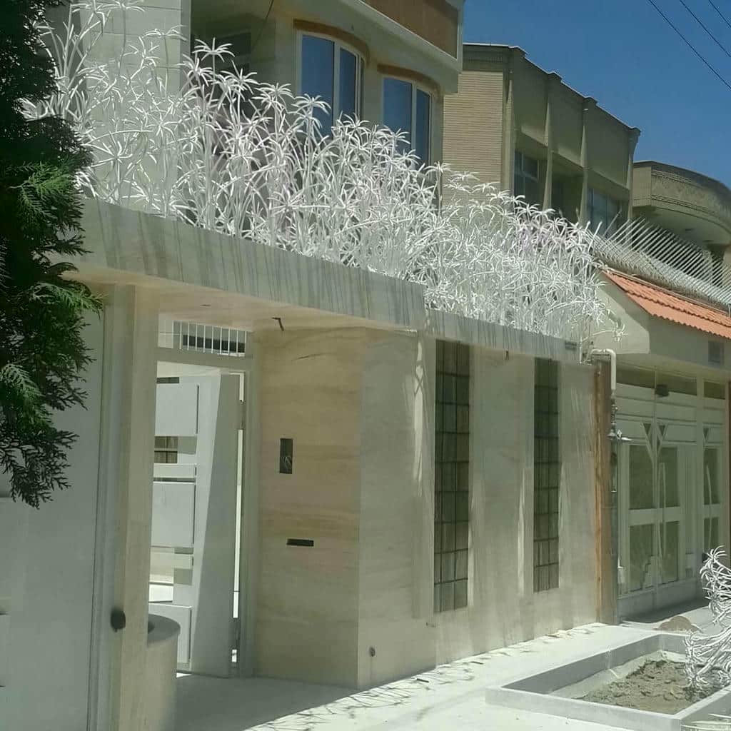 حفاظ دیوار مشکی در کرج با تراکم منظم حفاظ دیوار مشکی در کرج با تراکم منظم
