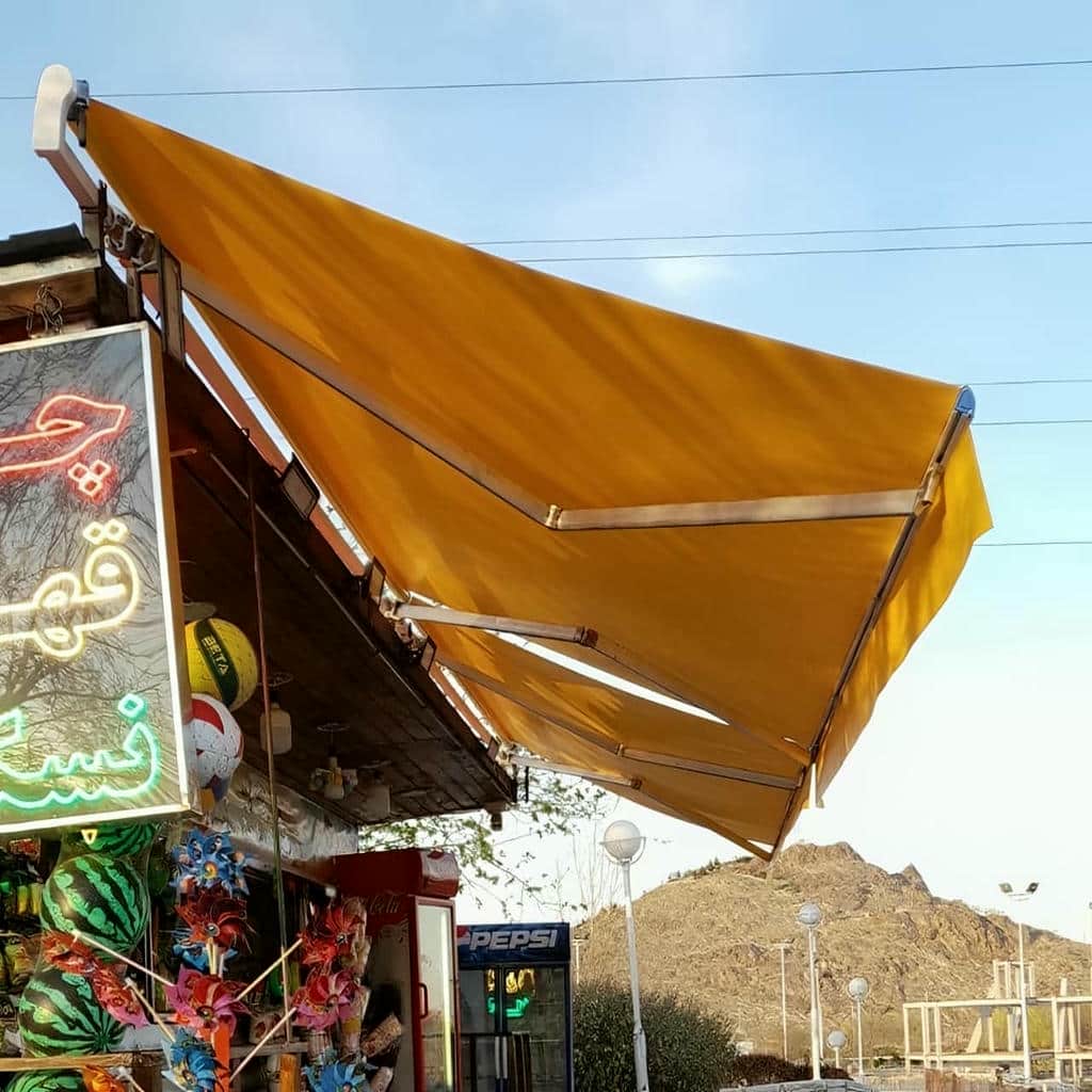 سایه بان اتوماتیک برای تراس مسکونی اصفهان